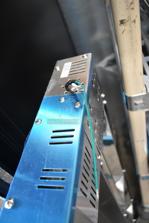 BRAND NEW SCRATCH AND DENT! ServIt 423SWTD48 48" High Wattage Double Strip Warmer with On/Off Toggle Controls and 3" Spacer. 120 Volts, 1 Phase.  - Image 4 of 6