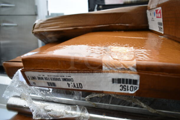 5 BRAND NEW SCRATCH AND DENT! Box of 4 Metro BD15C Wine Storage Bin Divider. 5 Times Your Bid!  - Image 7 of 7