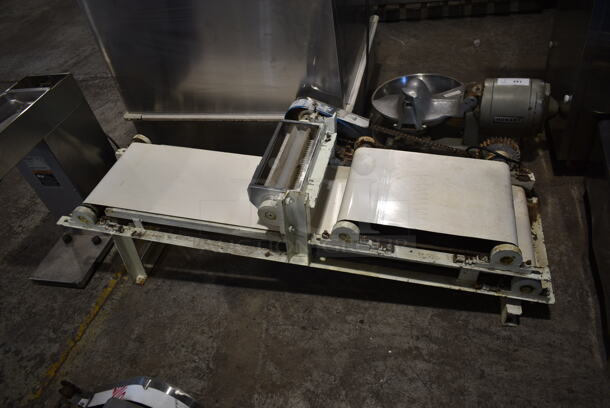 Metal Commercial Countertop Reversible Manual Dough Sheeter. - Image 1 of 3