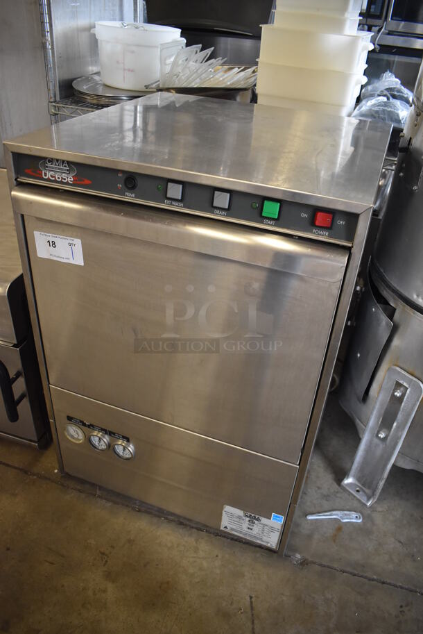 CMA UC65e ENERGY STAR Stainless Steel Commercial Undercounter Dishwasher. 115/208-230 Volts, 1 Phase. 24x25x32 - Image 4 of 9