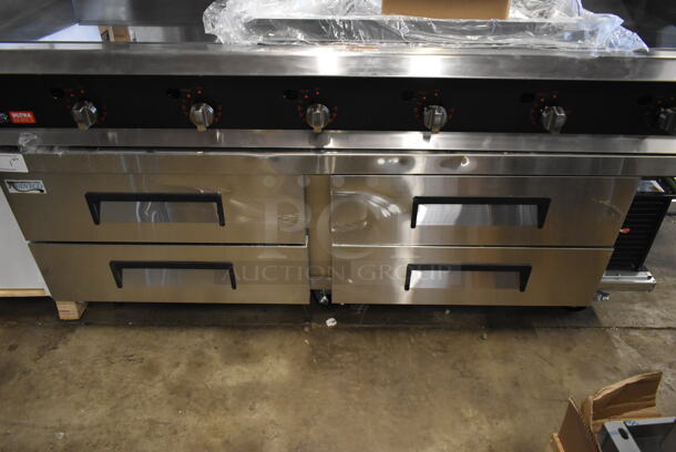 BRAND NEW SCRATCH AND DENT! 2023 Avantco 178CBE72HC Stainless Steel Commercial 72