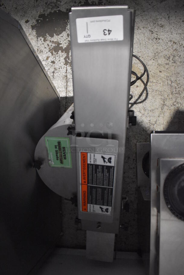 Oliver 702-N Metal Commercial Countertop Bagel Bun Slicer. 115 Volts, 1 Phase. 14x33x25. Tested and Working! - Image 6 of 6