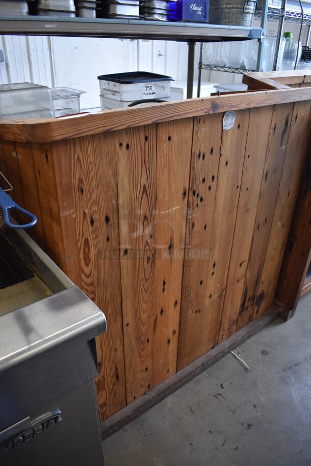 Wooden 3 Tier Stand. 49x23x49 - Image 5 of 5