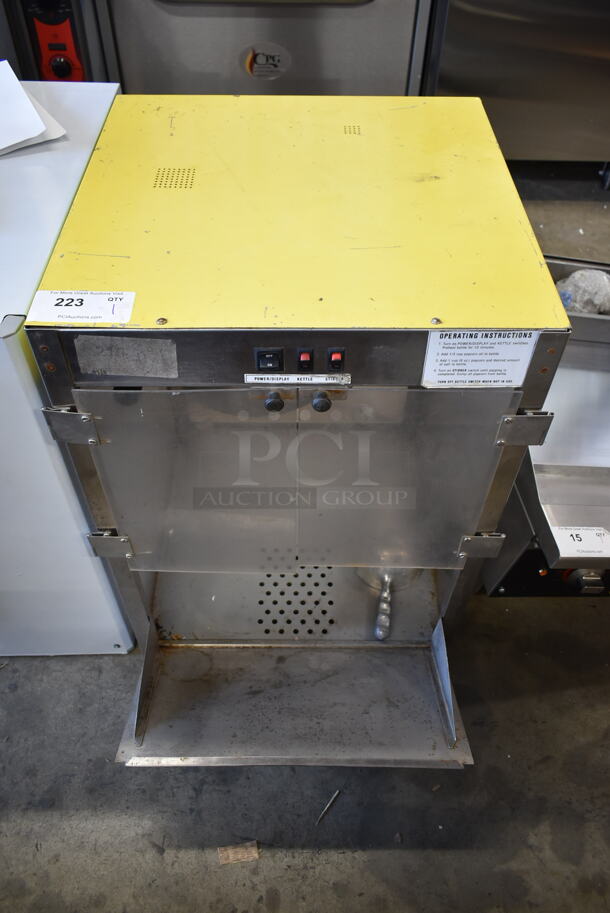 Metal Commercial Countertop Popcorn Machine and Merchandiser. Tested and Working! - Image 2 of 8