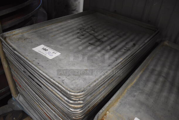 36 Metal Full Size Baking Pans. 18x26x1. 36 Times Your Bid! - Image 3 of 3