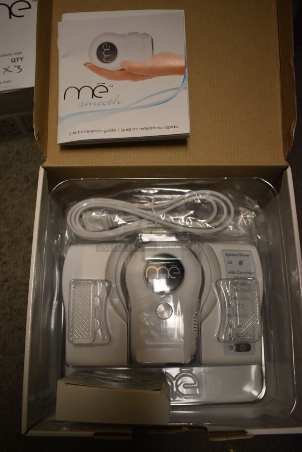 ALL ONE MONEY! Me Smooth Hair Removal Device, Me Replacement Cartridges, Serious Skincare Toning System