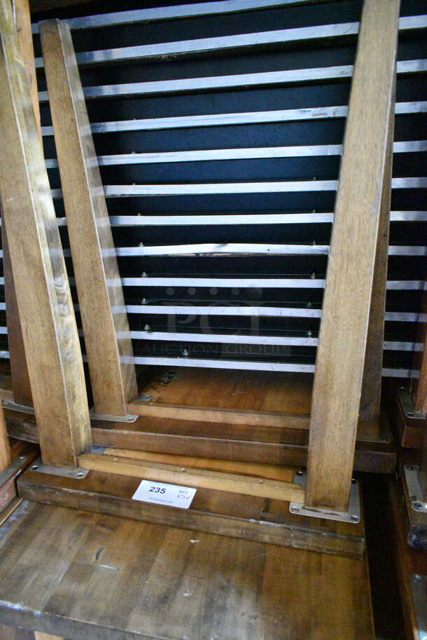 5 Various Wooden Tables. Includes 55x24x36, 24x30x30, 43x24x33. 5 Times Your Bid!  - Image 3 of 4