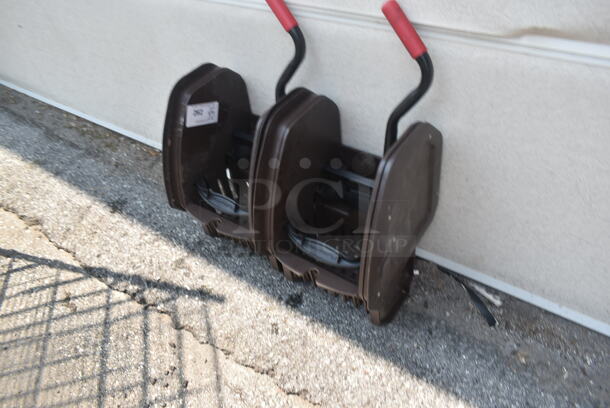 2 Brown Poly Mop Bucket Wringing Attachments. 2 Times Your Bid! - Image 3 of 3