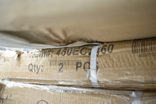 3 Boxes of 2 BRAND NEW SCRATCH AND DENT! Regency 460EC2460  24" x 60" NSF Chrome Wire Shelf. 3 Times Your Bid! - Image 5 of 6