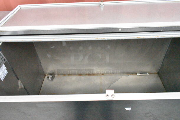 Beverage Air SM49N Stainless Steel Commercial Milk Cooler on Commercial Casters. 115 Volts, 1 Phase.  - Image 4 of 7
