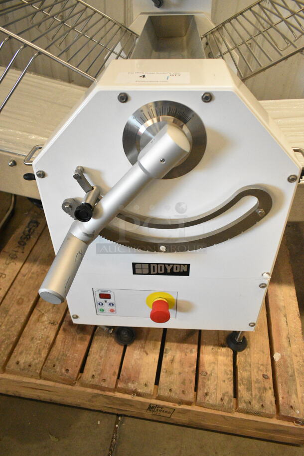 BRAND NEW SCRATCH AND DENT! 2024 Doyon LSA516 Metal Commercial Countertop 63" Reversible Dough Sheeter. 120 Volts, 1 Phase. Tested and Working! - Image 3 of 8