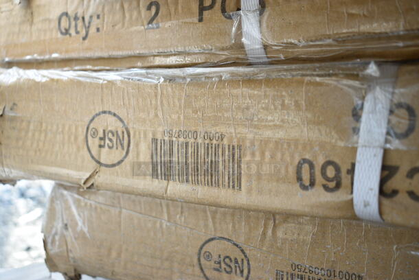 3 Boxes of 2 BRAND NEW SCRATCH AND DENT! Regency 460EC2460  24" x 60" NSF Chrome Wire Shelf. 3 Times Your Bid! - Image 6 of 6