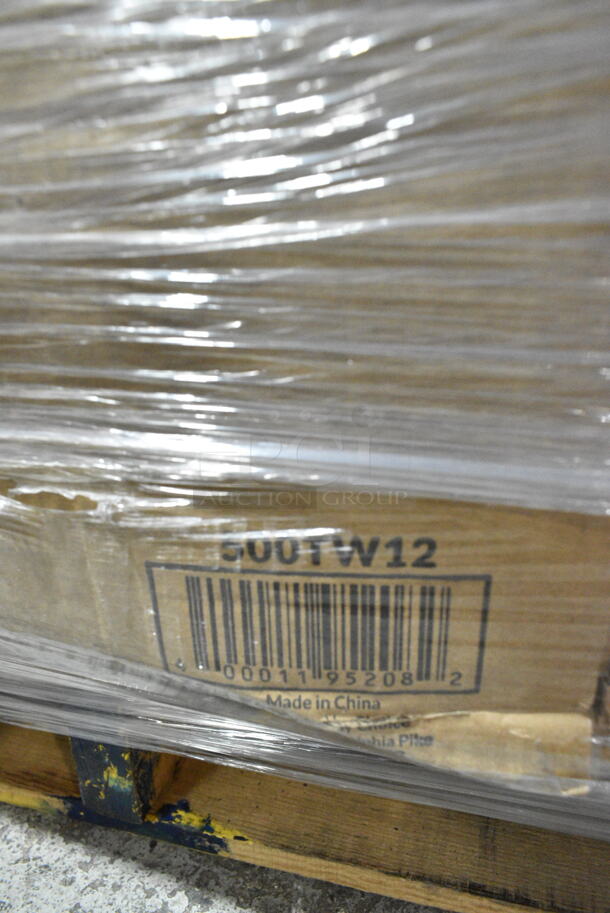 27 BRAND NEW Boxes Including 394365XL Noble Products Powder-Free Disposable Clear Vinyl Gloves for Foodservice - Extra Large - 1000/Case, 128HD8COMBO Choice Heavy Duty 8 oz. Microwavable Translucent Plastic Deli Container and Lid Combo Pack - 240/Case, 500TW12 Choice 12 oz. Translucent Thin Wall Plastic Cold Cup - 1000/Case, 5008W Choice 8 oz. Tall White Poly Paper Hot Cup - 1000/Case, 795PTOKFT4 Choice Kraft Microwavable Folded Paper #4 Take-Out Container 7 3/4" x 5 1/2" x 3 1/2" - 160/Case, 500TW12 Choice 12 oz. Translucent Thin Wall Plastic Cold Cup - 1000/Case, 127P150C Choice 1.5 oz. Clear Plastic Souffle Cup / Portion Cup - 2500/Case, 394385L Noble Products White Powder-Free Disposable Latex Gloves for Foodservice - Large - 1000/Case, 760VP130 Carnival King 130 oz. Popcorn Bucket - 150/Case, 500LFLAT Choice Clear Flat Lid with Straw Slot - 9, 12, 16, 20, and 24 oz. - 1000/Case. 27 Times Your Bid!  - Image 11 of 12