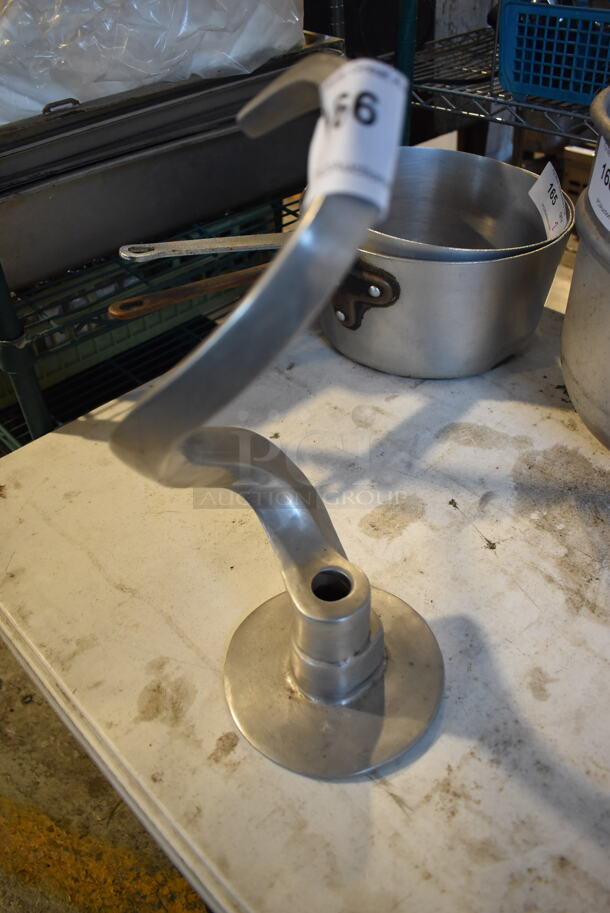 Metal Commercial 30 Quart Dough Hook Attachment. 6.5x6.5x17 - Image 2 of 3