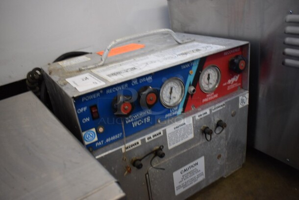 Watsco Model WC-1S Metal Commercial Refrigerant Recovery System. 18.5x12.5x16.5. - Image 2 of 4