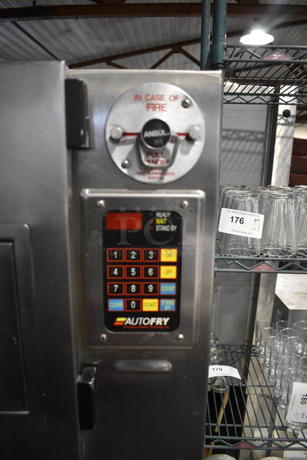 Autofry Model MTI-40E Stainless Steel Commercial Floor Style Electric Powered Ventless Fryer. 240 Volts, 1 Phase. 36x32x64 - Image 3 of 8