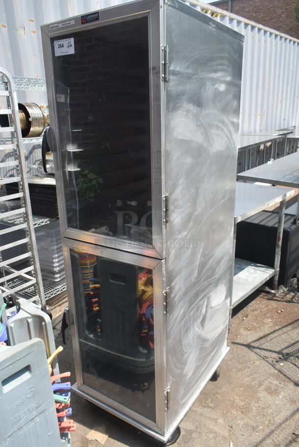 Lockwood Metal Commercial Enclosed Pan Transport Rack on Commercial Casters. - Image 3 of 6