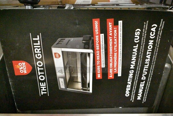 Otto Wilde 41233 Stainless Steel Commercial Countertop Propane Gas Powered Otto Grill. 16,250 BTU.  - Image 5 of 10