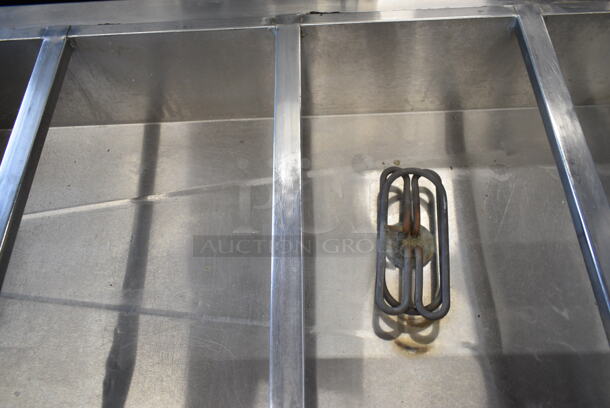 Stainless Steel Commercial Electric Powered Steam Table w/ Under Shelf. 208-240 Volts. - Image 3 of 8