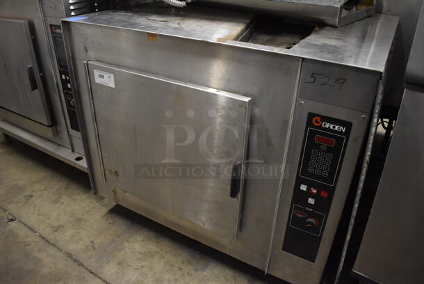 Groen Stainless Steel Commercial Natural Gas Powered Steam Cabinet. 44x40x39 - Image 2 of 5