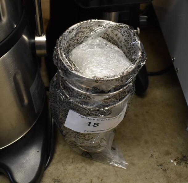 3 BRAND NEW! Stainless Steel Mixing Cups. 3 Times Your Bid! - Image 1 of 2