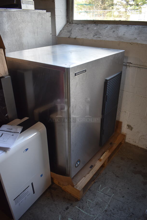 BRAND NEW SCRATCH AND DENT! 2017 Hoshizaki F-1501MAJ-C Commercial Stainless Steel Floor Style Electric Powered Ice Maker. 208-230V/1 Phase - Image 2 of 4
