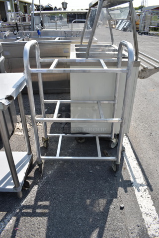Aluminum 3 Tier Pan Cart