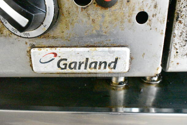 LATE MODEL! Garland Stainless Steel Commercial Countertop Natural Gas Powered Flat Top Griddle.  - Image 3 of 6