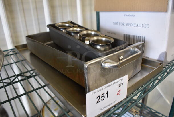 ALL ONE MONEY! Lot of Various Items Including 4 Metal Pitchers and Metal Drawer! - Image 2 of 4