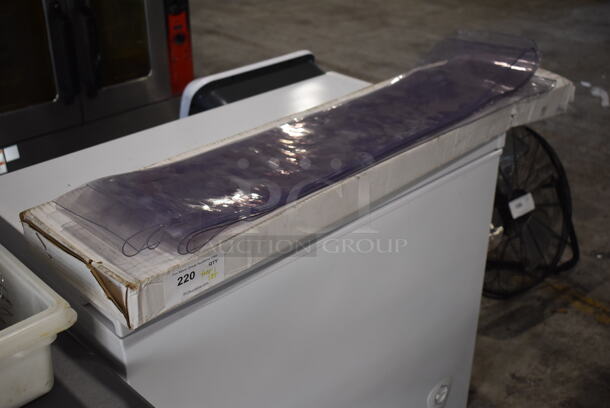 BRAND NEW! Plastic Air Curtain Strips for Walk In Box - Image 1 of 2