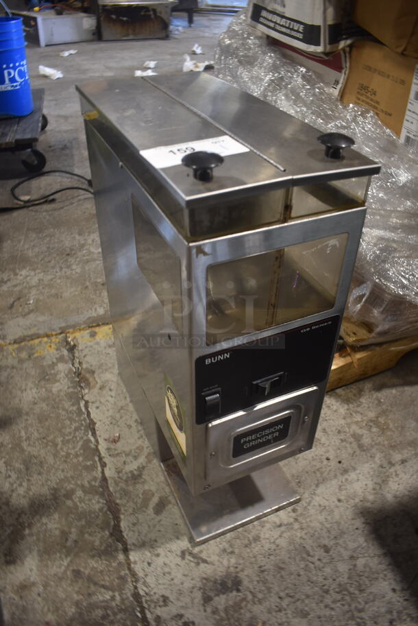 Bunn G92 HD Stainless Steel Commercial Countertop Coffee Bean Grinder. 120 Volts, 1 Phase. Tested and Working! - Image 2 of 4