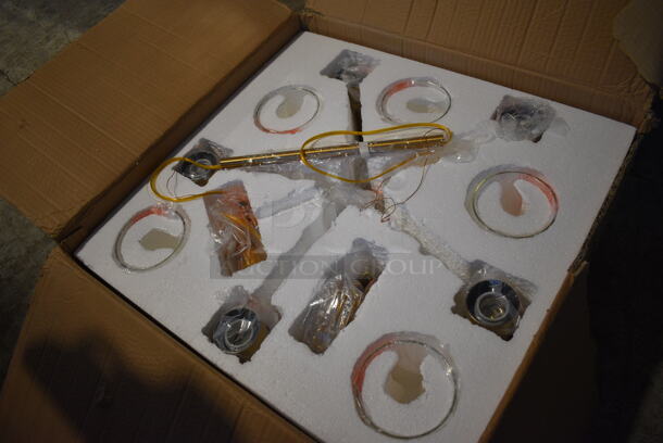 BRAND NEW SCRATCH AND DENT! Kira Home RV-CCO20-WB Light Fixture.  - Image 2 of 5