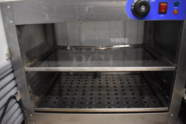 Stainless Steel Commercial Countertop Heated Display Case w/ Thermostatic Control. 24x16x20 - Image 2 of 7