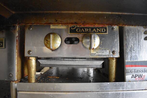 Garland Stainless Steel Commercial Countertop Natural Gas Powered 2 Burner Range. 12x27x10 - Image 4 of 5