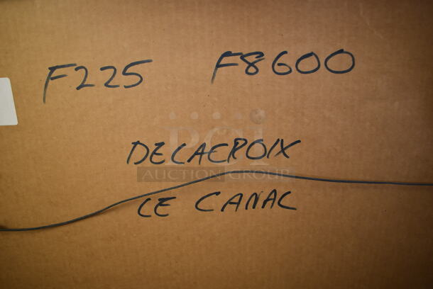 Framed Picture of Delacroix Le Canal By Michael Delacroix - Image 8 of 8