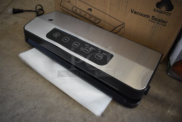 BRAND NEW IN BOX! Easepot SJ-209B Commercial Countertop Vacuum Sealer Machine Seal a Meal Food Saver System. 120 Volts, 1 Phase. 14x6x2.5. Tested and Working! - Image 2 of 6