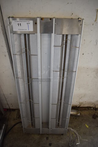 Hatco GRAH-30 Metal Commercial Double Warming Strip. 120 Volts, 1 Phase. 36x15x2.5