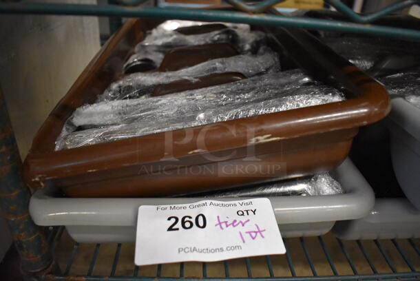 ALL ONE MONEY! Tier Lot of 6 Silverware Caddies of Various Silverware  - Image 2 of 5