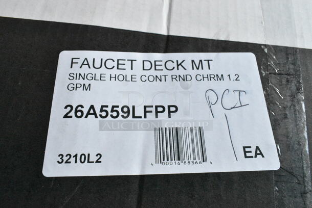 BRAND NEW SCRATCH AND DENT! 26A559LFPP Delta Faucet 559LF-PP 1.2 GPM Deck-Mount Chrome Finish Lavatory Faucet with Lever Handle and Pop-Up Drain - Image 2 of 6