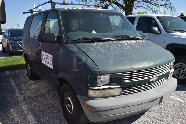 1998 Chevrolet Astro Cargo 3 Door Work Van. Odometer Reads 164,055. VIN 1GCDM19WXWB110716. Title In Hand. Vehicles and Drives. See Lot #10 For Additional Pictures. - Image 3 of 12