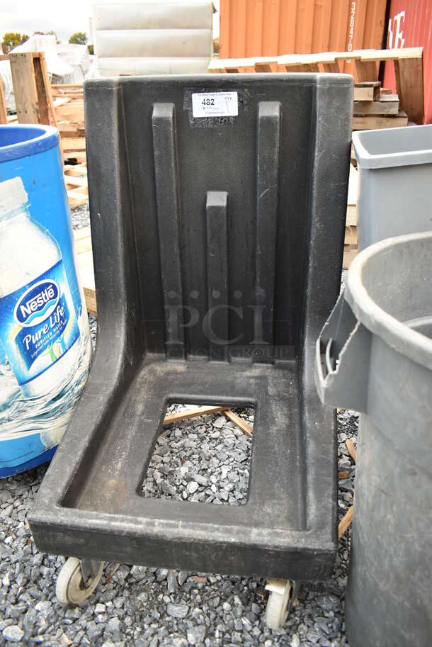 Cambro CD300HB Black Poly Cart on Commercial Casters. 24x29x37 - Image 3 of 6