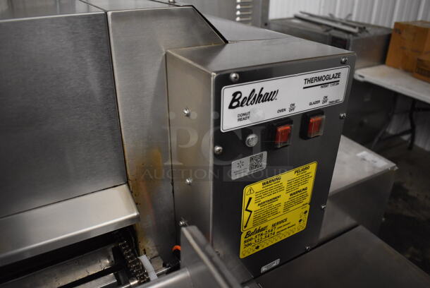 Belshaw Adamatic TG-50 Stainless Steel Commercial Floor Style Thermoglaze Icing Machine on Commercial Casters. 208 Volts, 1 Phase. 81x34x54 - Image 7 of 11