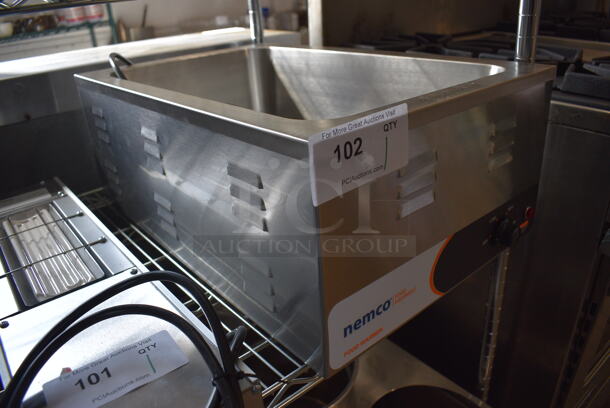2020 Nemco Model 6055A Stainless Steel Commercial Countertop Food Warmer. 120 Volts, 1 Phase. 14.5x22.5x8.5. Tested and Working! - Image 4 of 5