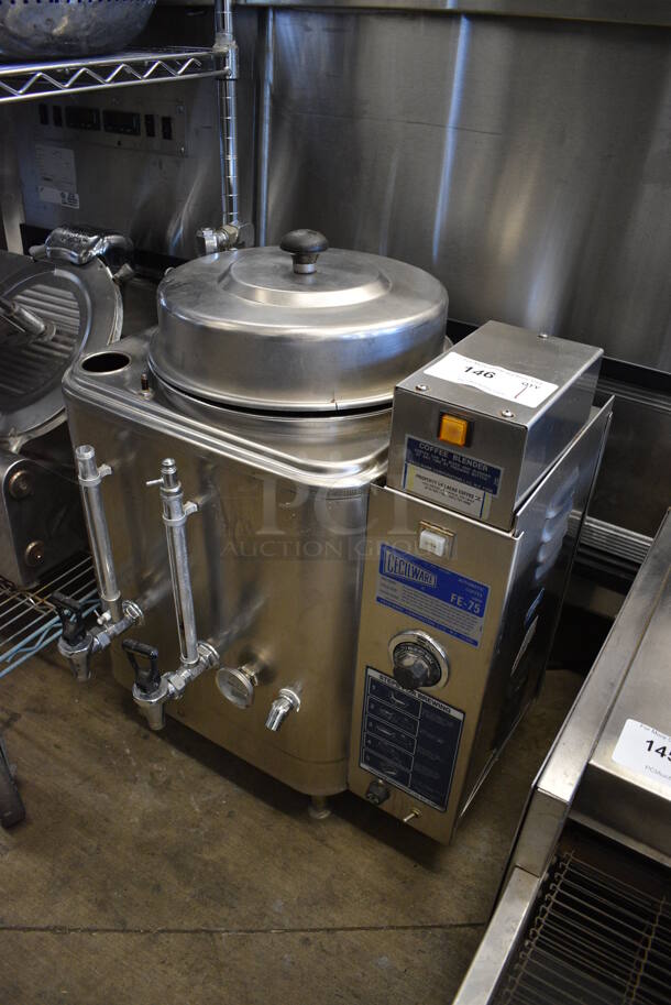 Cecilware FE-75 Stainless Steel Commercial Countertop Automatic Coffee Urn. 22x20x26 - Image 2 of 8