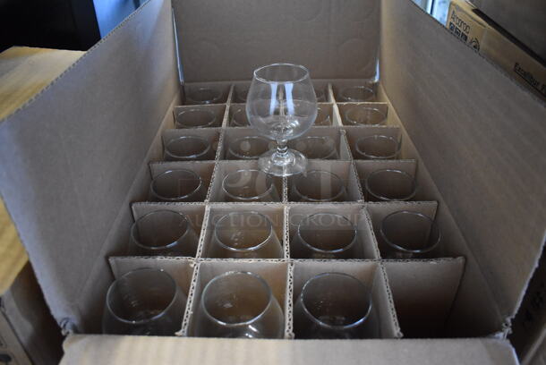 5 Boxes of Various BRAND NEW! Glasses; 3 Boxes of 36 Arcoroc Hi Ball, Box of 24 Embassy Brandy and Box of 36 Arcoroc Excalibur Goblet. 5 Times Your Bid! - Image 7 of 12