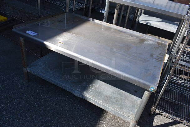 Stainless Steel Equipment Stand w/ Metal Under Shelf. 49x31x24.5 - Image 2 of 3