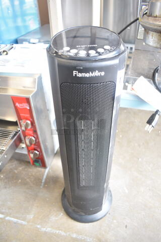 FlameMore TH-3002 Floor Style Heater. 120 Volts, 1 Phase. Tested and Does Not Power On