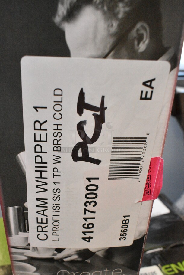 BRAND NEW SCRATCH AND DENT! iSi 173001 Cream Profi Stainless Steel Whipped Cream Dispenser  - Image 3 of 4
