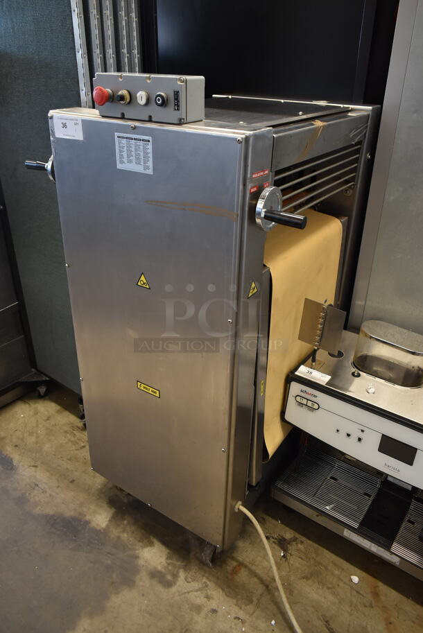 Ostali Taglerina Orizzontale Metal Commercial Floor Style Reversible Dough Sheeter on Commercial Casters. 400 Volts, 3 Phase. - Image 3 of 8