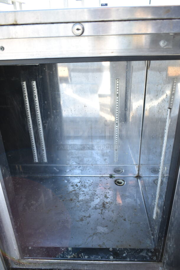 Stainless Steel Commercial 3 Door Back Bar Cooler. Does Not Have Compressor.  - Image 3 of 5